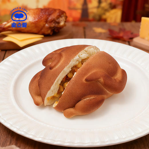 火鸡造型鸡肉芝士包 商品图2