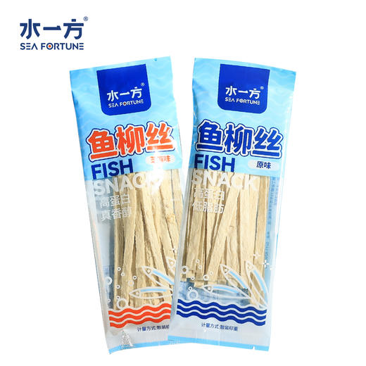 上新【水一方】鱼柳丝 | 250g | 原味/芝麻味 |【快递】 商品图0