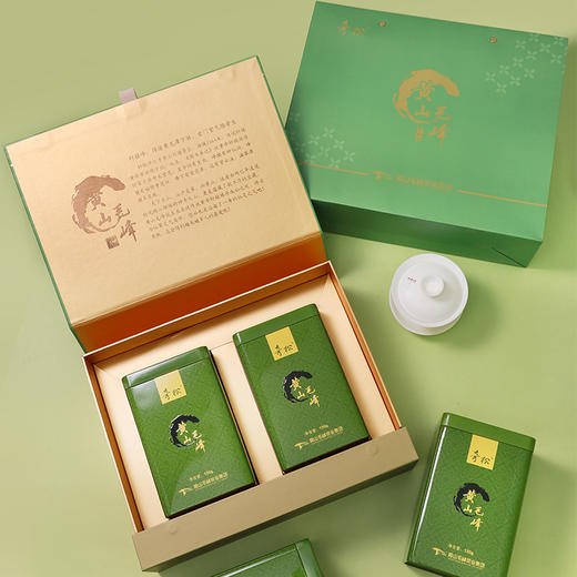 【2026年新茶！下单立即发货】奇松 黄山毛峰 一级烘青 轩辕峰礼盒 300g/盒【天猫同款】 商品图1