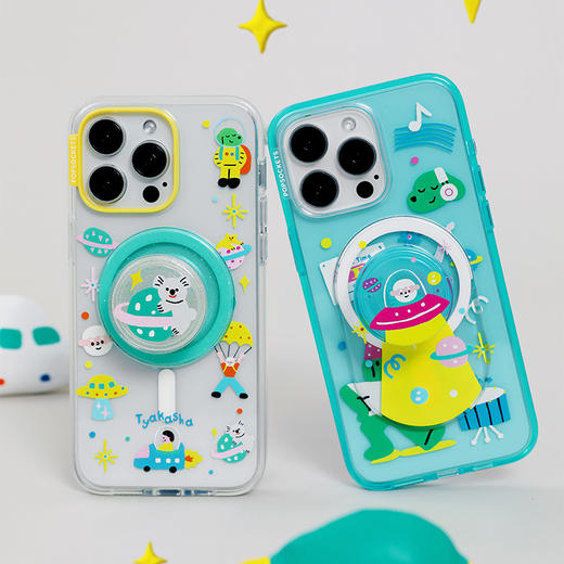 限时折上折【奇妙假期】TYAKASHA塔卡沙联名系列 太空漫游 MAGSAFE磁吸 Pill椭圆啪嗒系列 TYAKASHA塔卡沙联名 AKA 商品图1