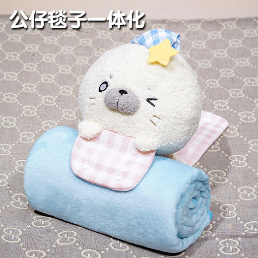 自然醒萌萌海豹立体卷毯QYL 商品图2