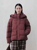 180g羽绒【卡汶品牌】连帽简约50%羽绒短款宽松羽绒服-喜出 商品缩略图3