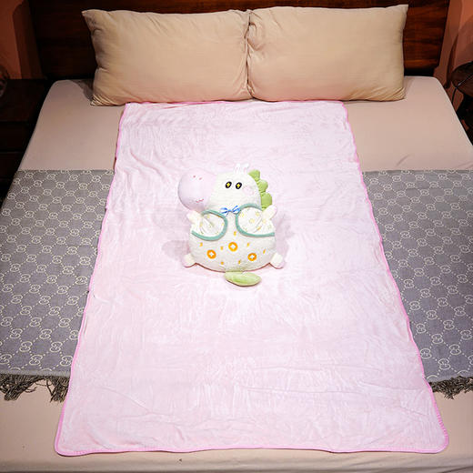 自然醒马上有钱领结小马三用抱枕毯QYL 商品图11