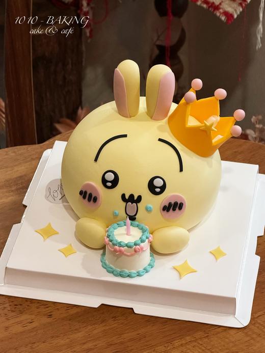 「乌萨奇·Chikawa」翻糖巧克力·100%动物奶油（附图6寸造型·提前3天预订） 商品图0