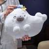 自然醒萌萌海豹三用抱枕毯QYL 商品缩略图10