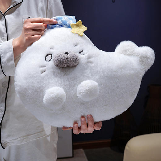 自然醒萌萌海豹三用抱枕毯QYL 商品图10