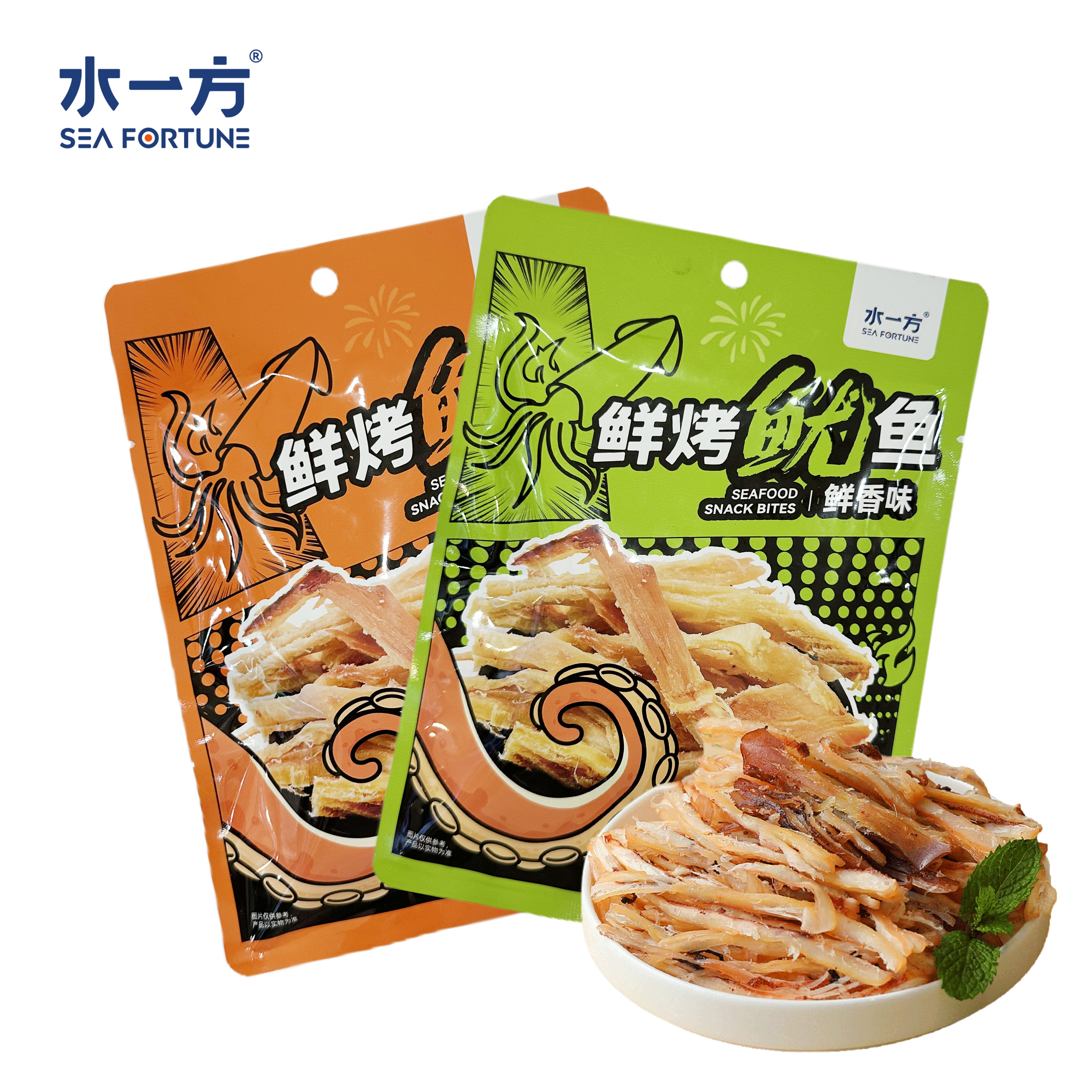 【水一方】鲜烤鱿鱼丝| （鲜香/麻辣）| 袋 | 鱿鱼鲜香 口感艮啾【快递】