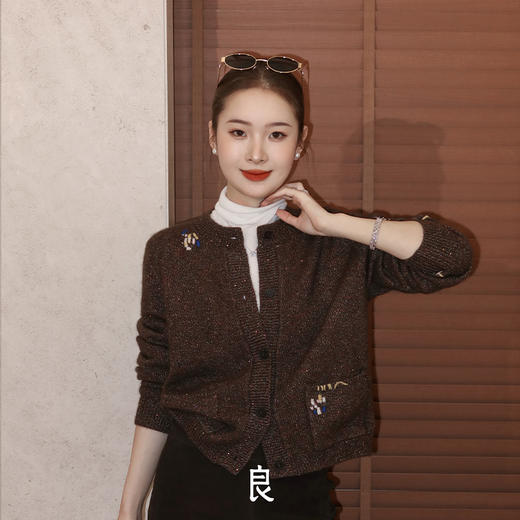 【部分现货】良木礼绵羊毛开衫（Q25102526F） 商品图4