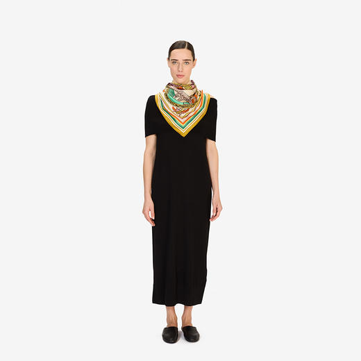 北京仓｜Inoui Editions-130 CHANCE INOUI-四叶草 黄色 方巾［法国设计师］ 商品图5