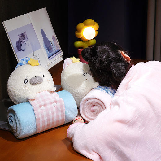 自然醒萌萌海豹立体卷毯QYL 商品图10