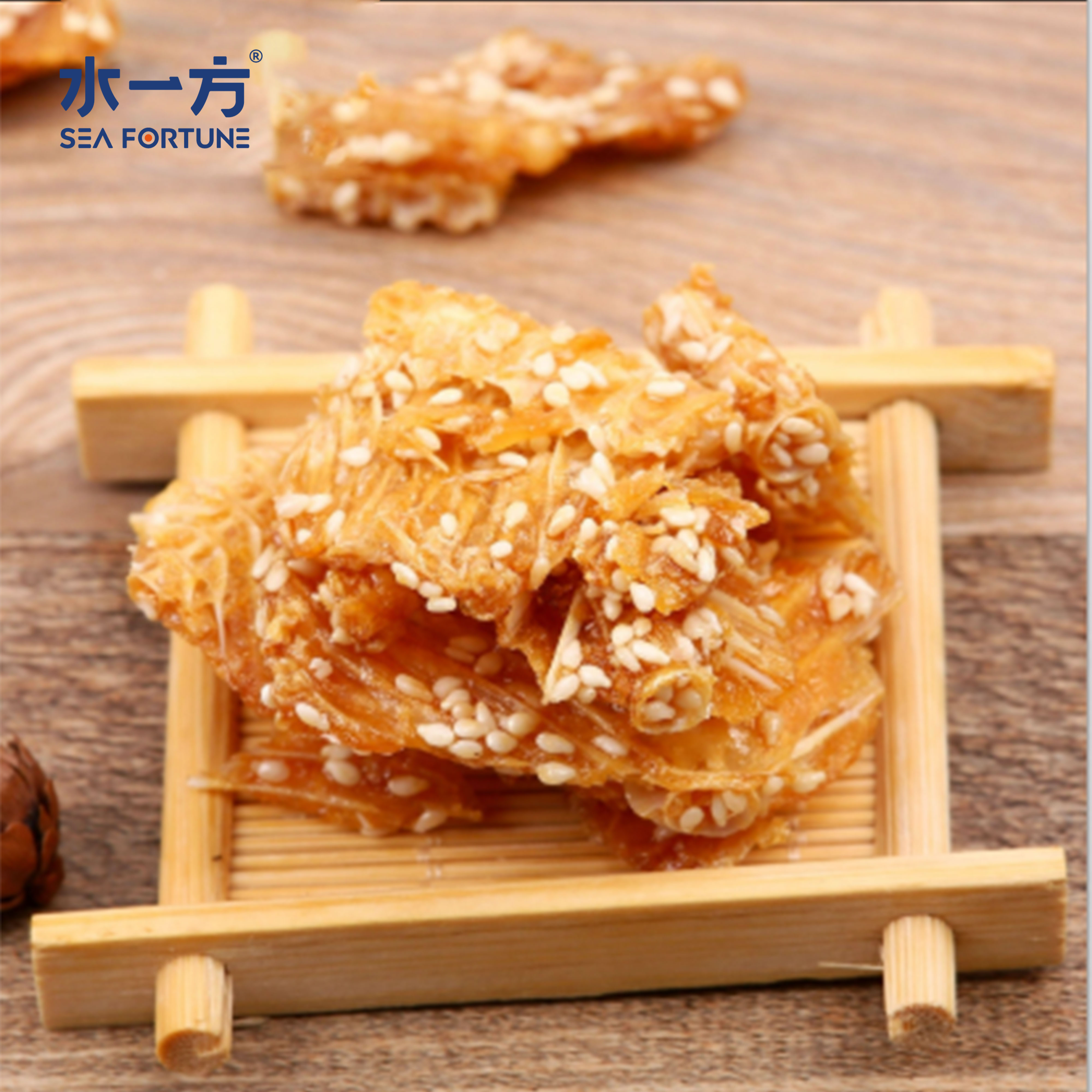 【水一方】先生鱼排（鱼排酥）| 50g/袋 | 自然鲜香 舌尖享受【快递】