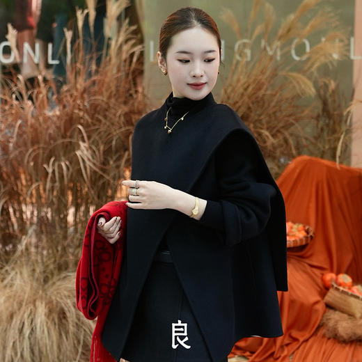 【特价不退换】【预售7天】良木礼山羊绒大衣（D25102802） 商品图3