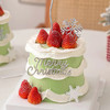 【抹茶雪莓】圣诞节系列-水果夹心生日蛋糕 商品缩略图0