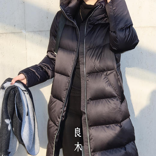 【预售7天】良木礼连帽中长鹅绒服（2310） 商品图9