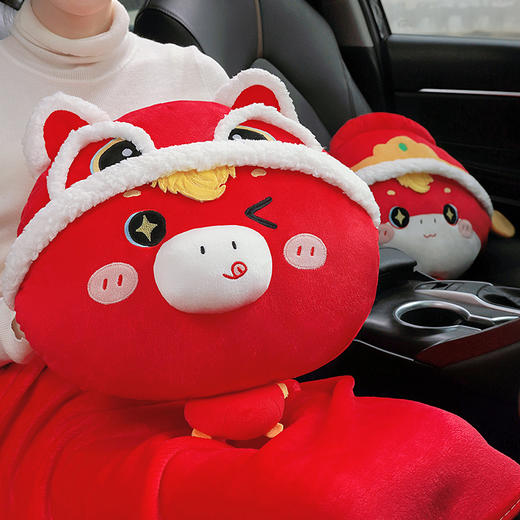 自然醒醒师小马驹三用抱枕毯QYL 商品图10