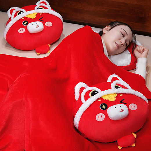 自然醒醒师小马驹三用抱枕毯QYL 商品图12