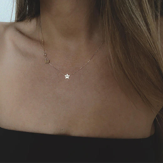 北京仓｜Vanrycke-Little Miss-18K玫瑰金 星星 吊坠 项链［法国设计师］ 商品图0