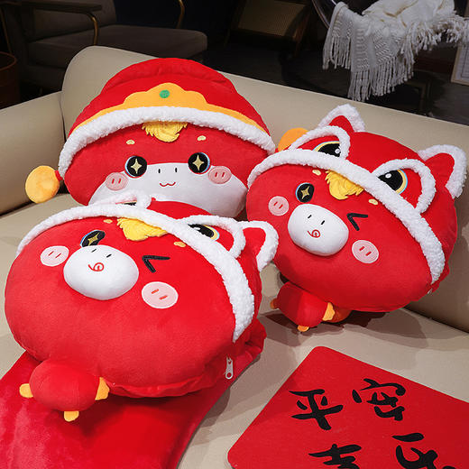 自然醒醒师小马驹三用抱枕毯QYL 商品图7