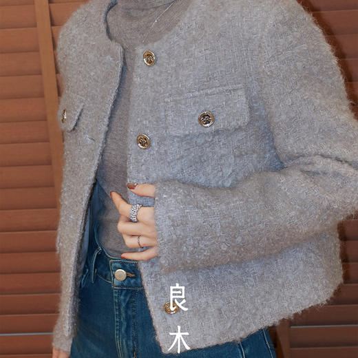 良木礼小香羊毛外套（Q8111） 商品图4