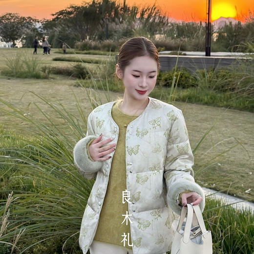 【特价不退换】【预售7天】良木礼水貂鹅绒服（D25102671） 商品图1