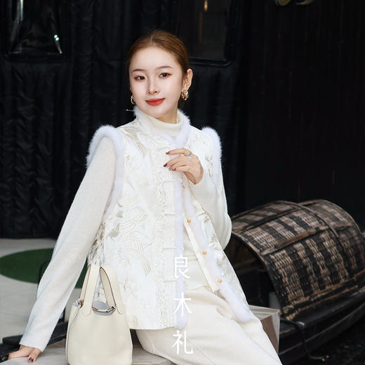 【预售7天】良木礼羽绒马甲（D25102534） 商品图1