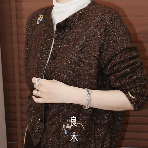 【部分现货】良木礼绵羊毛开衫（Q25102526F） 商品图5
