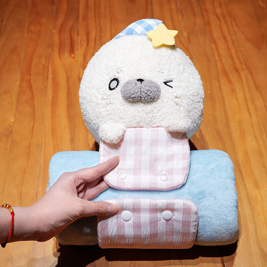 自然醒萌萌海豹立体卷毯QYL 商品图8