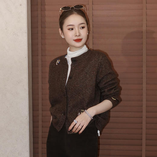 【部分现货】良木礼绵羊毛开衫（Q25102526F） 商品图3