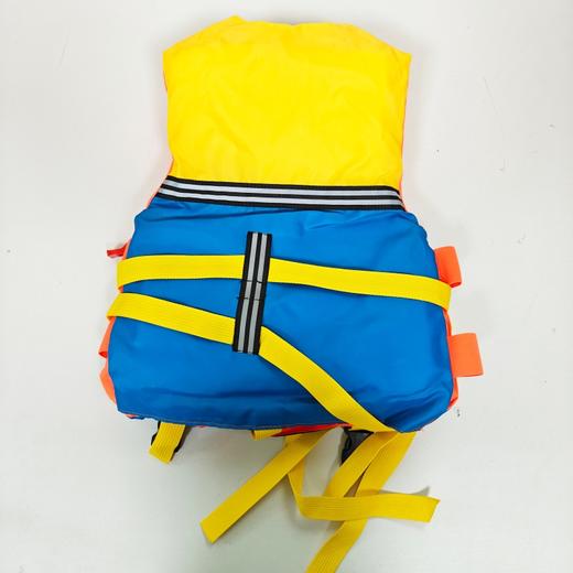 儿童救生衣浮力背心马甲游泳衣带跨男女童浮潜背心泳衣装备 商品图1