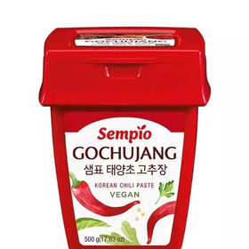 膳府太阳草辣椒酱500g 韩国调味酱辣酱微辣拌饭炒年糕酱/031255