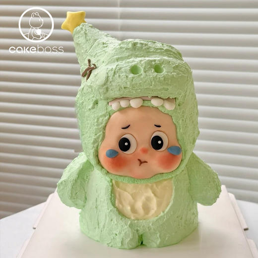 【私人订制】星星人主题系列水果奶油生日蛋糕 商品图5