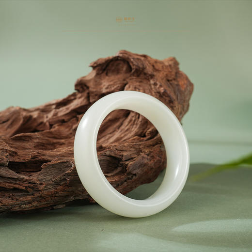 【芸慕】羊脂白玉手镯 商品图1