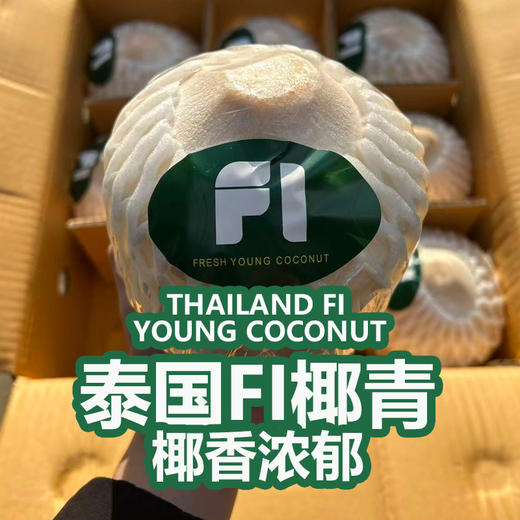 泰国FI 椰青 进口水果 约2.5斤/只 商品图0