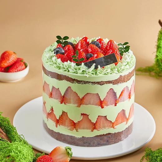 [草莓季]开心了莓生日蛋糕 商品图0