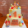 【私人订制】星星人主题系列水果奶油生日蛋糕 商品缩略图2