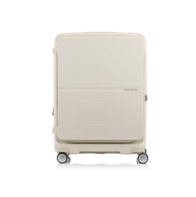 新秀丽FLATFORM系列PC材质前开口一体深仓可扩容拉杆箱UM0