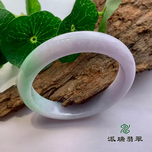 派瑞翡翠 翡翠手镯 糯种 绿色 商品图1