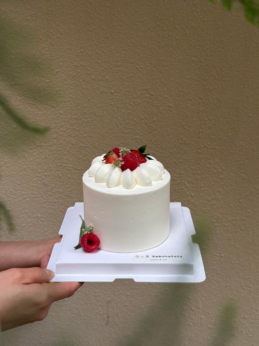 野草莓小花篮奶油蛋糕 商品图2