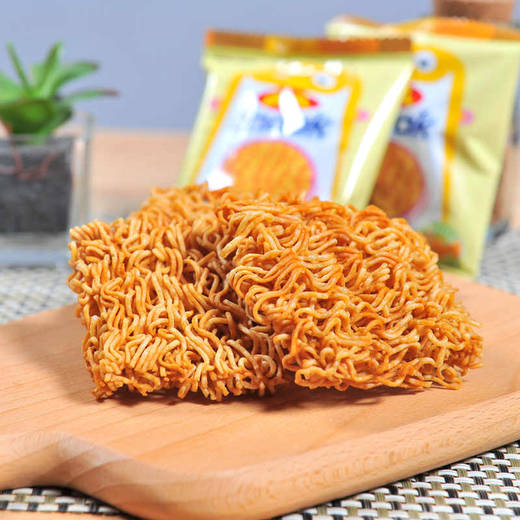 Gemez小鸡干脆面(烧烤鸡肉味80g/火辣干脆面70g/烟熏牛肉风味70g/152843/152844/152845  咔滋干脆 好吃不腻 商品图3