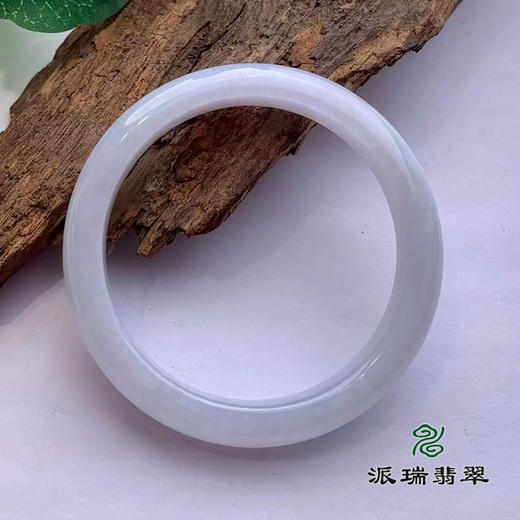 派瑞翡翠 翡翠手镯 糯种 浅紫色 商品图1