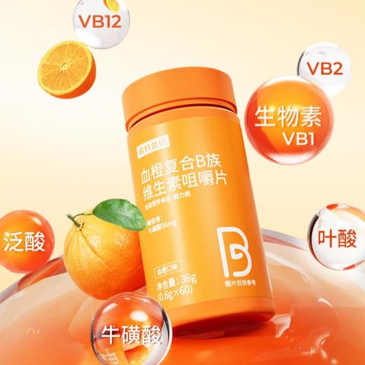诺特兰德 血橙复合B族维生素咀嚼片36g 商品图0