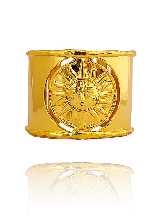 北京仓｜AN-NEE-SOLEIL-红色 塔罗 4cm 丝巾手镯［法国设计师］ 商品图2