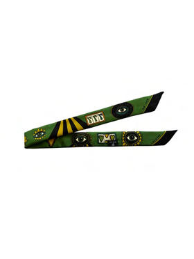 北京仓｜AN-NEE-深绿色 幸运予你 1cm 腕巾［法国设计师］