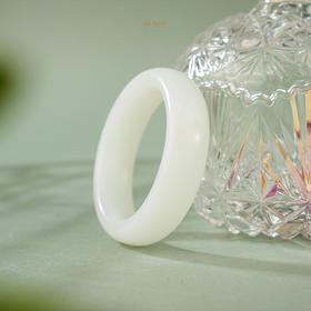 【芸慕】羊脂白玉手镯