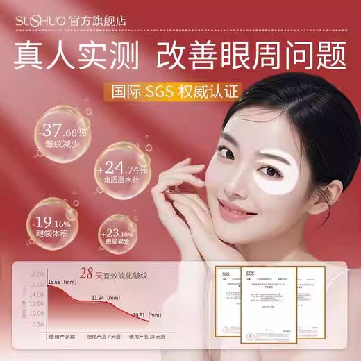 素说美丽多重重组胶原蛋白塑颜紧致眼膜套组 商品图3