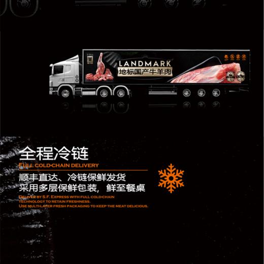 【现货-内蒙草原羊+澳洲谷饲牛】整只羊腿和牛肋排组合2400g 商品图4