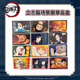 鬼灭之刃 立志篇 场景徽章 吧唧 12包/盒 国谷