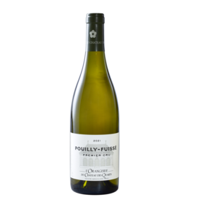 加特酒庄普伊富赛橘园一级园干白葡萄酒 Chateau des Quarts POUILLY FUISSE blanc 1er cru (L'Orangerie)