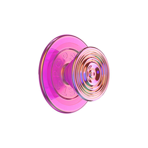 1【夜行者】漩涡霓虹 MAGSAFE磁吸 Round圆啪嗒系列 粉色 波纹 商品图0