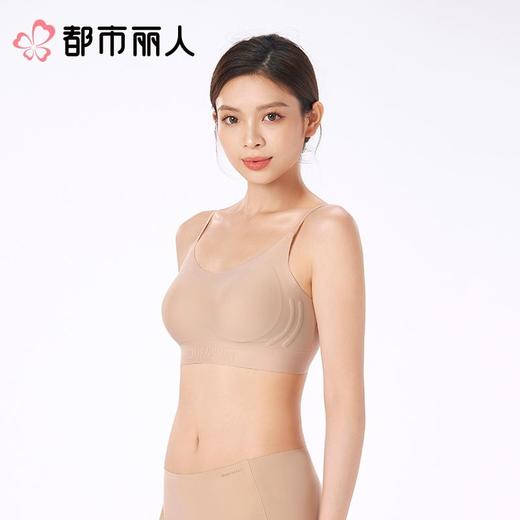 都市丽人女士内衣泳布VBRA文胸无钢圈无LBC6N2 商品图2